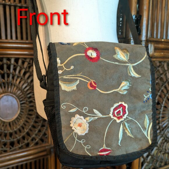 REIGN VERMONT Day Purse Boho CrossBody Bag - Embroidered - MSRP $110 - NWOT - Picture 9 of 14